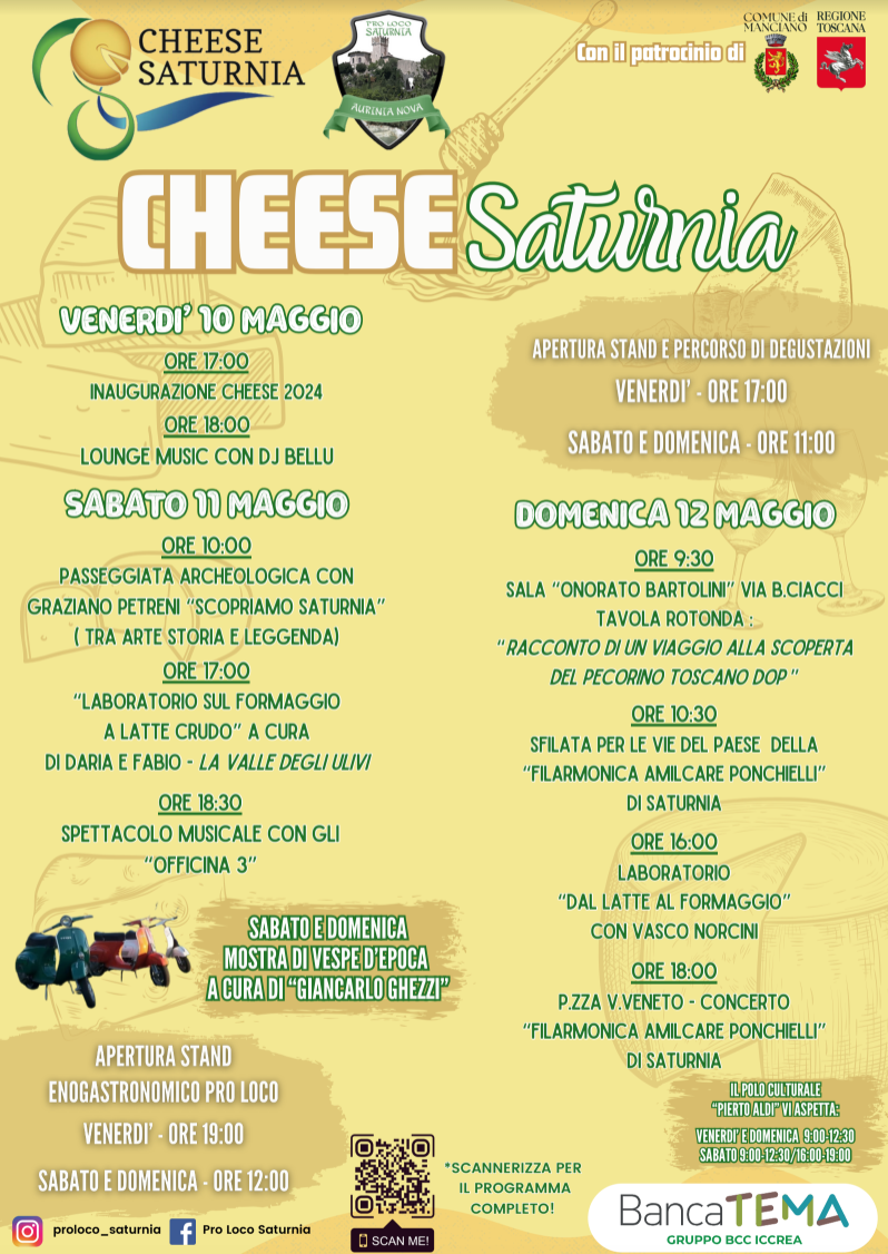 Cheese Saturnia